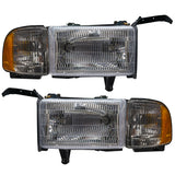 Oracle 94-02 Dodge Ram Pre-Assembled Halo Headlights - White - 8167-001