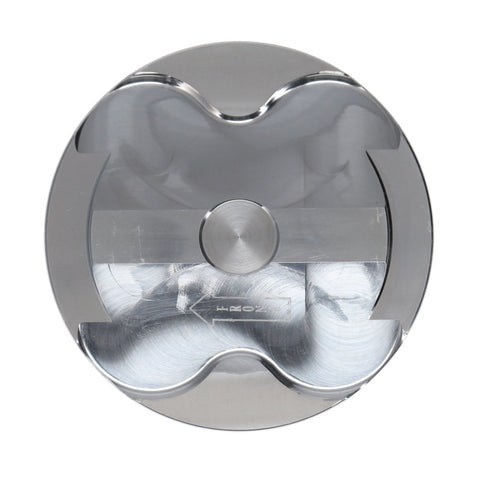 Manley 2018+ Ford Coyote 5.0L 6.75cc Dish 3.667in Bore 12:1 CR 22mm Pin Platinum Pistons - 595905C-8