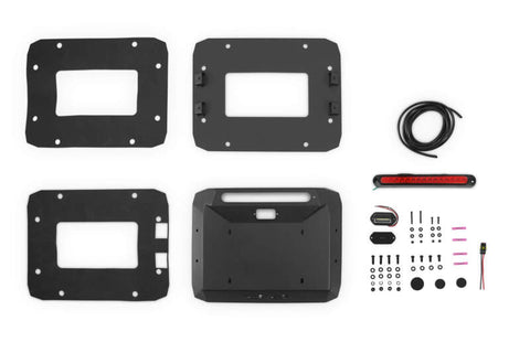 DV8 Offroad 07-18 Jeep Wrangler JK Spare Tire Delete - TSJK-01