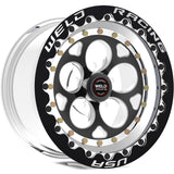 Weld Magnum III 15x10 / 5x4.5 BP / 7.5in. BS Black Wheel - Black Single Beadlock MT - 792B510214F