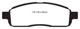 EBC 09 Ford F150 4.6 (2WD) 6 Lug Greenstuff Front Brake Pads - DP61843