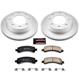 Power Stop 03-17 Chevrolet Express 2500 Rear Z17 Evolution Geomet Coated Brake Kit - CRK2039