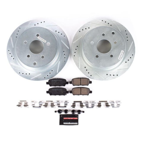 Power Stop 03-12 Infiniti FX35 Rear Z23 Evolution Sport Brake Kit - K2427