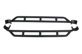 Fishbone Offroad 07-18 Jeep JK 4 Door Wrangler JK Steel Rock Sliders - Blk Textured Powdercoat - FB23009