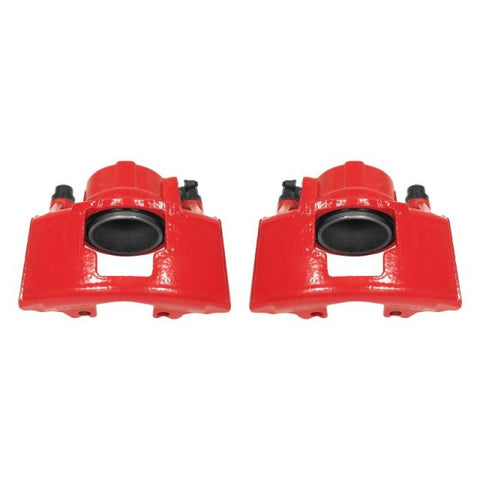 Power Stop 1994 Chevrolet Blazer Front Red Calipers w/o Brackets - Pair - S4297