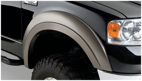 Bushwacker 04-08 Ford F-150 Styleside Extend-A-Fender Style Flares 4pc 66.0/78.0/96.0in Bed - Black - 20915-02