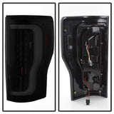 xTune 17-18 Ford F-250 Super Duty (Excl LED Models) LED Tail Lights-Blk Smk (ALT-ON-FS17-LBLED-BSM) - 9041617