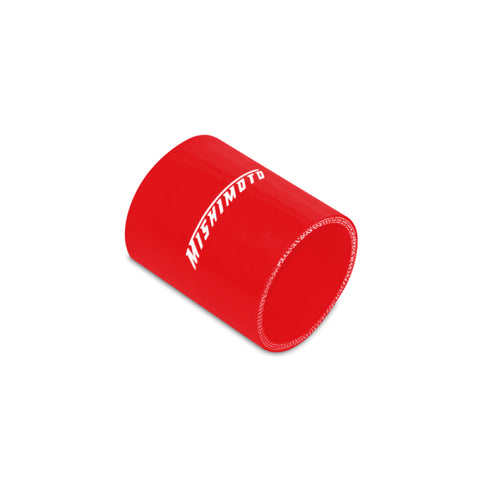 Mishimoto 2.25 Inch Red Straight Coupler - MMCP-225SRD