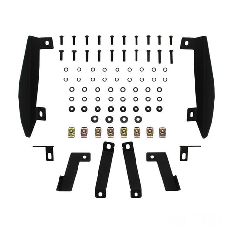 Westin 07-18 Jeep Wrangler JK Inner Fenders - Front - Textured Black - 62-11005