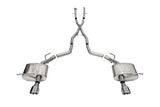 Corsa 2011-2025 Dodge Durango Xtreme 2.5in Cat-Back Dual Rear Exit w/ Single 4.5in Polished Tips - 21186