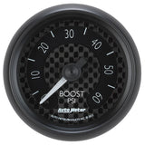 Autometer GT Series 52mm Mechanical 0-60 psi Boost Gauge - 8005