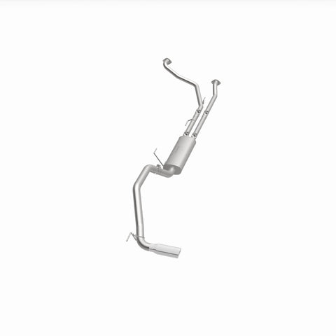 MagnaFlow CatBack 07-15 Nissan Titan V8 LGAS/LFLEX Single MF Polished Stainless Exhaust - 19421