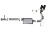 aFe MACH Force-Xp 3in 409 SS Cat-Back Exhaust w/ Black Tips 17-18 GM Colorado/Canyon V6-3.6L - 49-44096-B