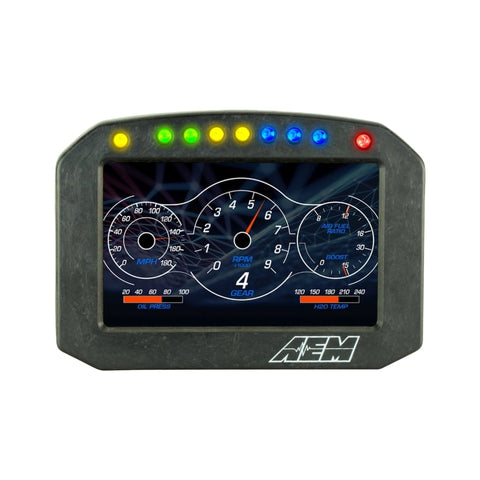 AEM CD-5L Carbon Logging Flush Digital Dash Display - 30-5601F