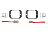 Diode Dynamics Stage Series C1 Flush Mount Mounting Kit Each - DD6621S