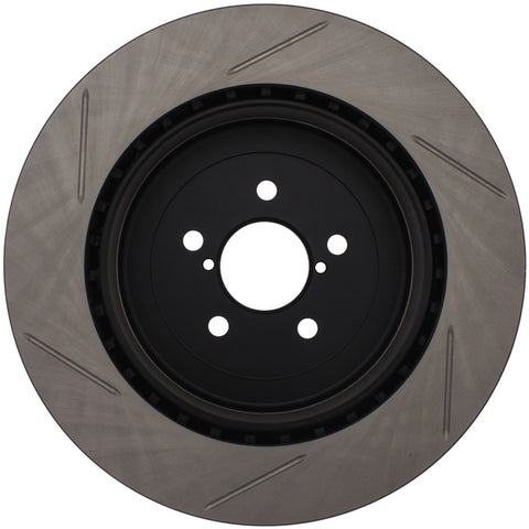 StopTech Power Slot 04 STi Rear Left Slotted Rotor - 126.47020SL