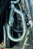 BikeMaster Tiedown 1-1/2in Swivel Softhook - Black - 100541