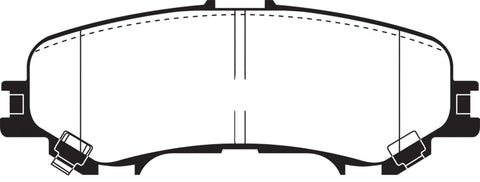 EBC 2016+ Nissan Titan 5.6L Orangestuff Rear Brake Pads - ED93089