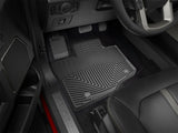 WeatherTech 2015+ Ford F-150 Front Rubber Mats - Black - W345