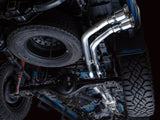 AWE Tuning 16-22 Toyota Tacoma 0FG Cat-Back Exhaust w/ BashGuard - Dual Chrome Silver Tips - 3015-32826