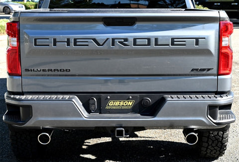 Gibson 19-23 Silverado/GMC Sierra 1500 5.3L Crew Cab Cat-Back Dual Extreme Exhaust - 65699