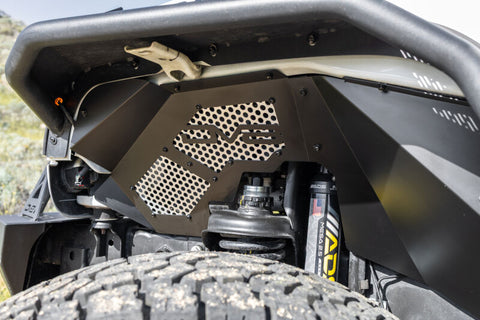DV8 Offroad 2007-2018 Jeep Wrangler JK Front Inner Fenders - INFEND-10FB