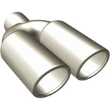 MagnaFlow Tip 1-Pk Dual Rnd DW 3x10 2.25ID - 35168