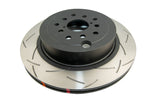 DBA Subaru WRX STi Brembo 6 Pot Spec R Yellow Calipers 19in Rim 4000 Series Stand Rear Brake Rotor - 43051-10