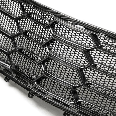 Anderson Composites 17-18 Chevrolet Camaro ZL1 1LE Front Lower Grille - AC-FG17CHCAMZL