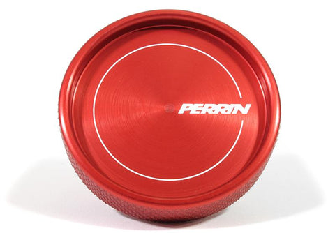 PERRIN 02-26 Subaru Impreza/WRX/STI & 13-26 Crosstrek/BRZ/FR-S/GR86/GR86 Oil Fill Cap - Red - PSP-ENG-711RD