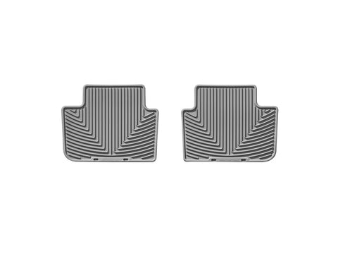 WeatherTech 04+ BMW X3 Rear Rubber Mats - Grey - W146GR