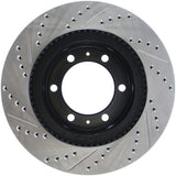 StopTech 07-08 Toyota FJ Cruiser / 05-08 Tacoma (6 lug) / 03-08 4 Runner (319mm disc) SportStop Slo - 127.44129L