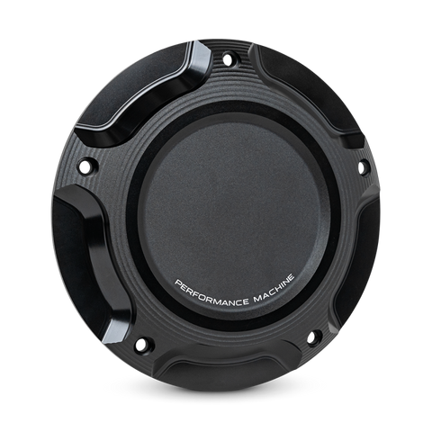 Performance Machine Derby Cover Race Series - Black Ops - 0177-2086-SMB