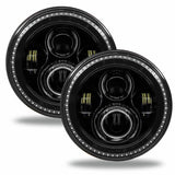 Oracle Jeep Wrangler JL/Gladiator JT 7in. High Powered LED Headlights (Pair) - Dynamic - 5769J-332