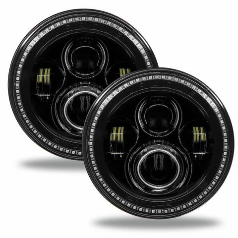 Oracle Jeep Wrangler JL/Gladiator JT 7in. High Powered LED Headlights (Pair) - Dynamic - 5769J-332