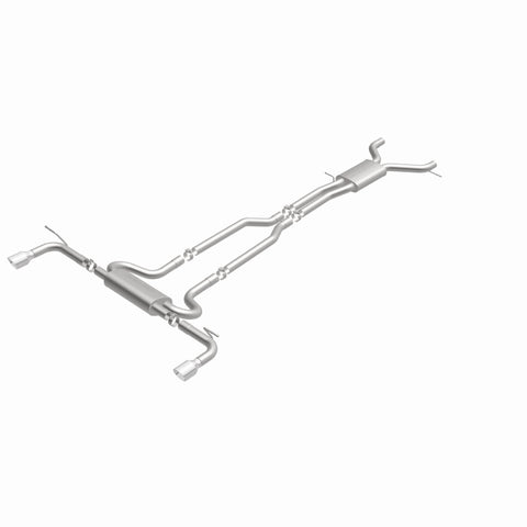 MagnaFlow 07 Audi Q7 V8 4.2L Dual Split Rear Exit Stainless Cat-Back Perf Exhaust - 15085