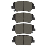 DFC 10-25 Kia Sorento Front 4000 Hybridynamic Brake Pads - 4000-1815-00