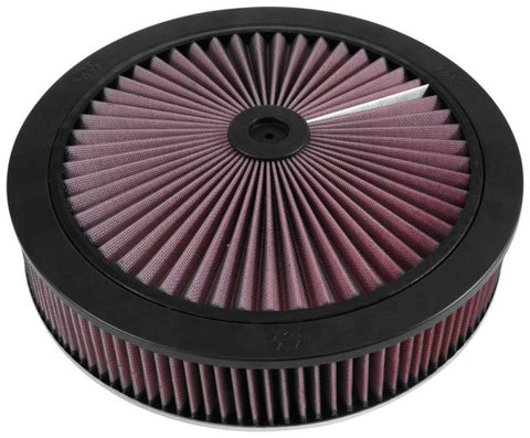 K&N X-Stream Top Assembly 14in OD 5.125in Neck Flange 4.62in H w/Vent - 66-3010