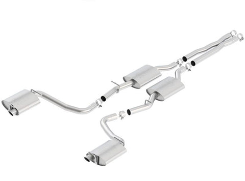 Borla 15-16 Dodge Charger R/T 5.7L No Tip Use Factory Valence Single Split Rear Exit ATAK Exhaust - 140637
