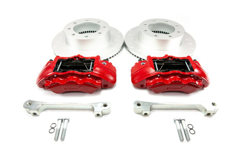 Alcon 2017+ Ford F250-F350 363x38mm Rotors 6 Piston Front Brake Kit - BKF1559AX52
