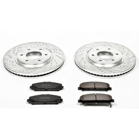 Power Stop 08-10 Infiniti QX56 Front Z23 Evolution Sport Brake Kit - K2961