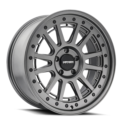 Mayhem 8305 Compass 15x7 / 5x100 BP / 15mm Offset / mm Hub Matte Gunmetal Wheel - 8305-5744MG