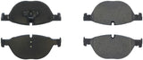 StopTech 09-17 BMW 5-Series Street Brake Pads w/Shims - Front - 308.14090