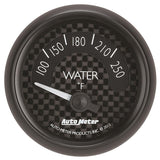 Autometer GT Series 52mm Short Sweep Electronic 100-250 Deg F Water Temperature - 8037