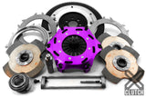 XClutch 07-17 Mitsubishi Lancer EVO X 2.0L 7.25in Triple Solid Ceramic Clutch Kit - XKMI18523-3E