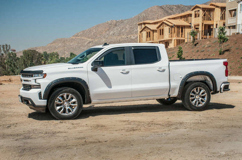 EGR 2019 Chevy 1500 Crew Cab In-Channel Window Visors - Matte - 571695