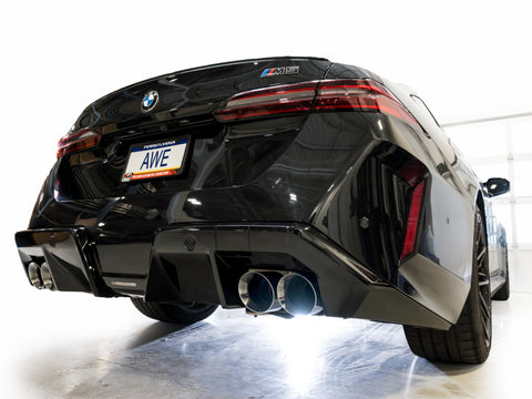 AWE Tuning BMW G90/G99 M5 Touring Edition Cat-Back Exhaust - Chrome Silver Tips - 3015-42790
