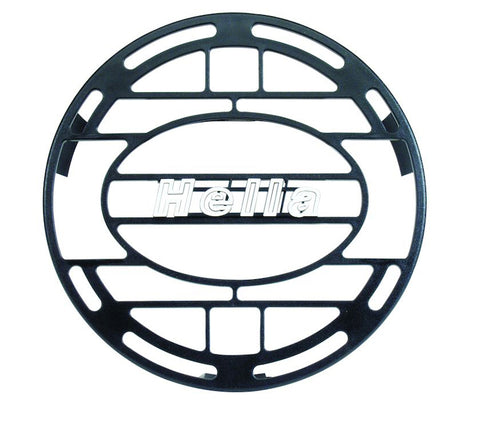 Hella Stone Shield Round Plastic Black Hella Logo Light Cover  (MOQ 10) - 148995001