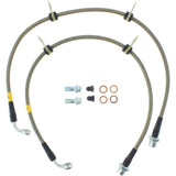 StopTech 12-15 Scion IQ Stainless Steel Front Brake Lines - 950.44028
