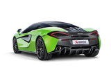 Akrapovic 16-17 McLaren 540C 570S Slip-On Line (Titanium) w/ Carbon Tips - S-MC/TI/3